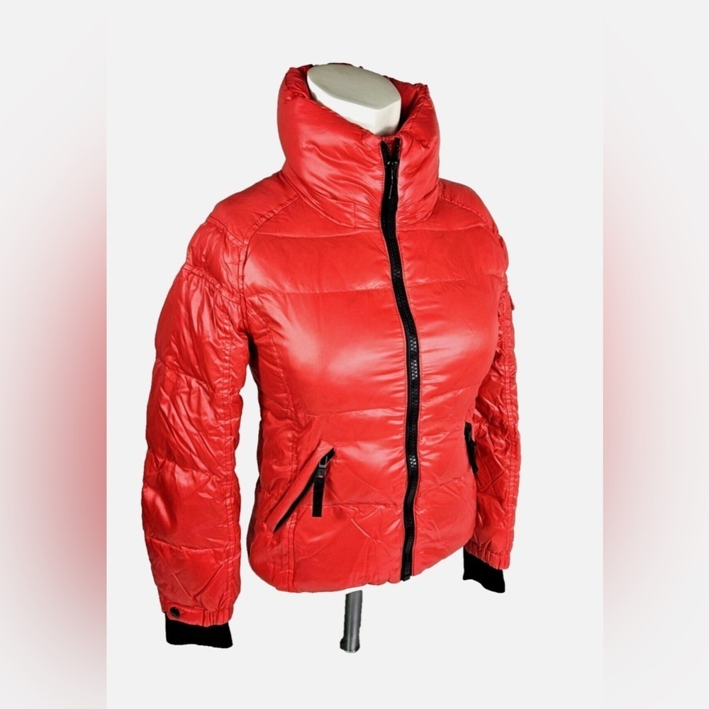 S 13/ NYC Vibrant Red Kids Puffer Jacket